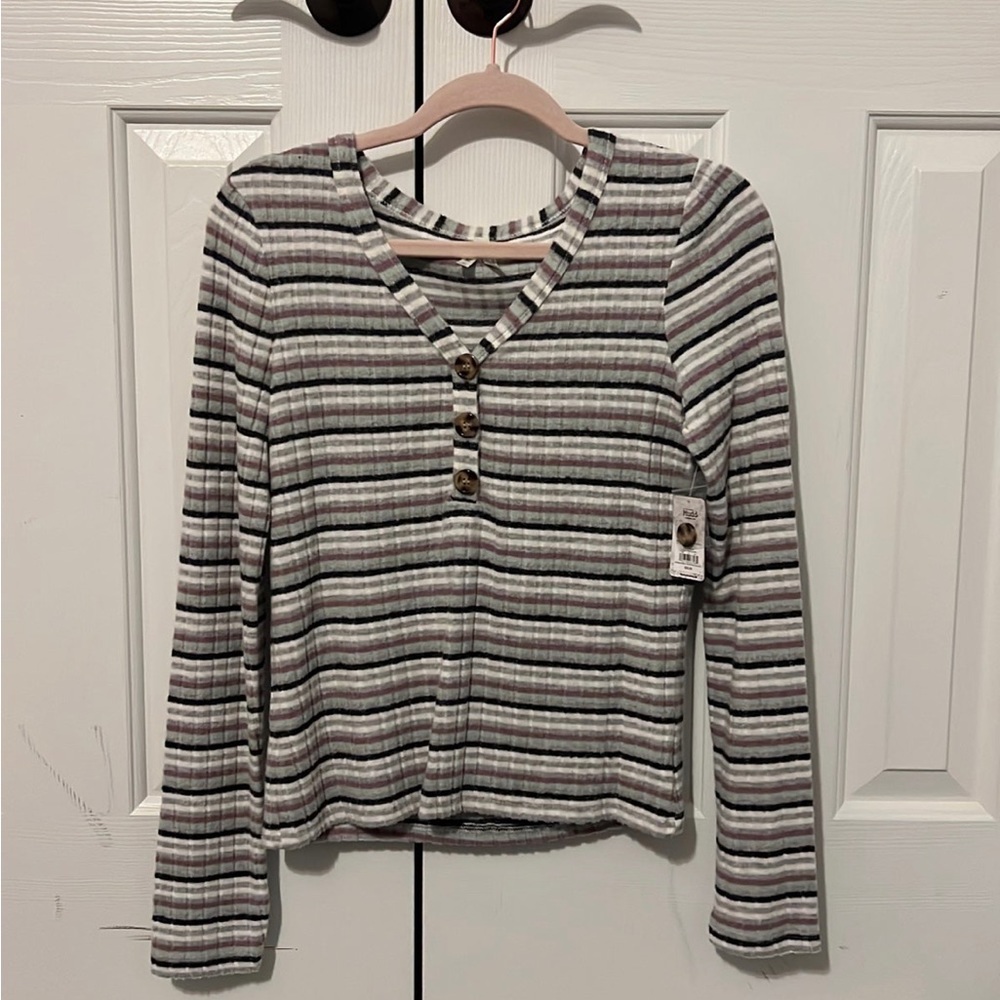 Mudd Ribbed Long Sleeve